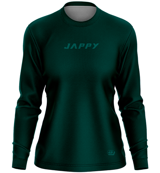 Jersey MTB para mujer verde militar