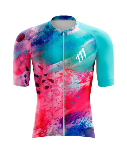 Jersey ciclismo manga corta hombre - CORAL