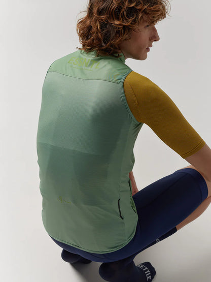 Ropa Ciclismo, Chaleco Color Menta Givelo