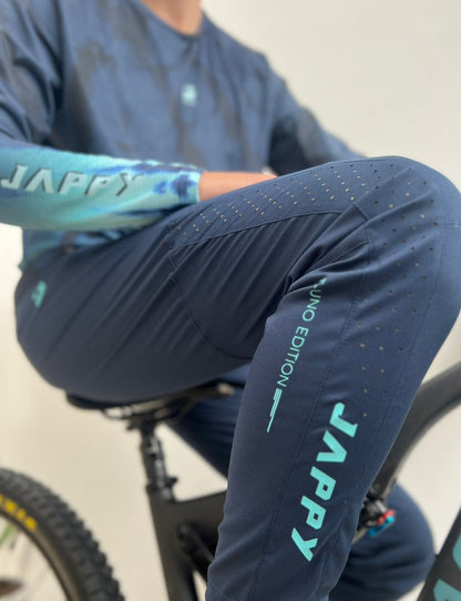 Pantalón MTB F-UNO mujer  - AZUL