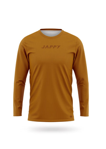 Jersey manga larga hombre - BASIC MOSTARD