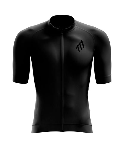 Jersey ciclismo manga corta mujer - NEGRO