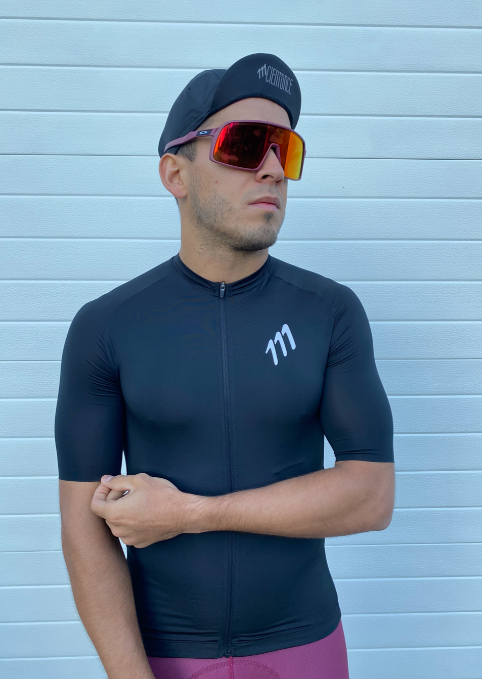 Ropa Ciclismo Colombia, Jersey ciclismo hombre de ruta negro 