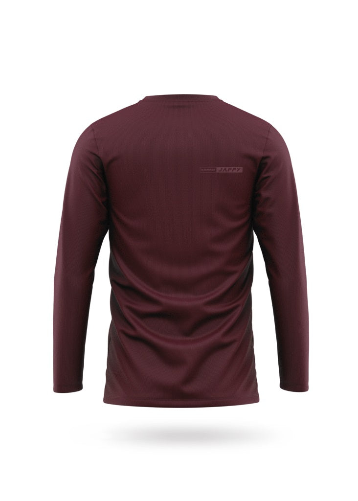 Ropa Ciclismo, Jersey Hombre MTB Red Wine, marca Siempre Jappy